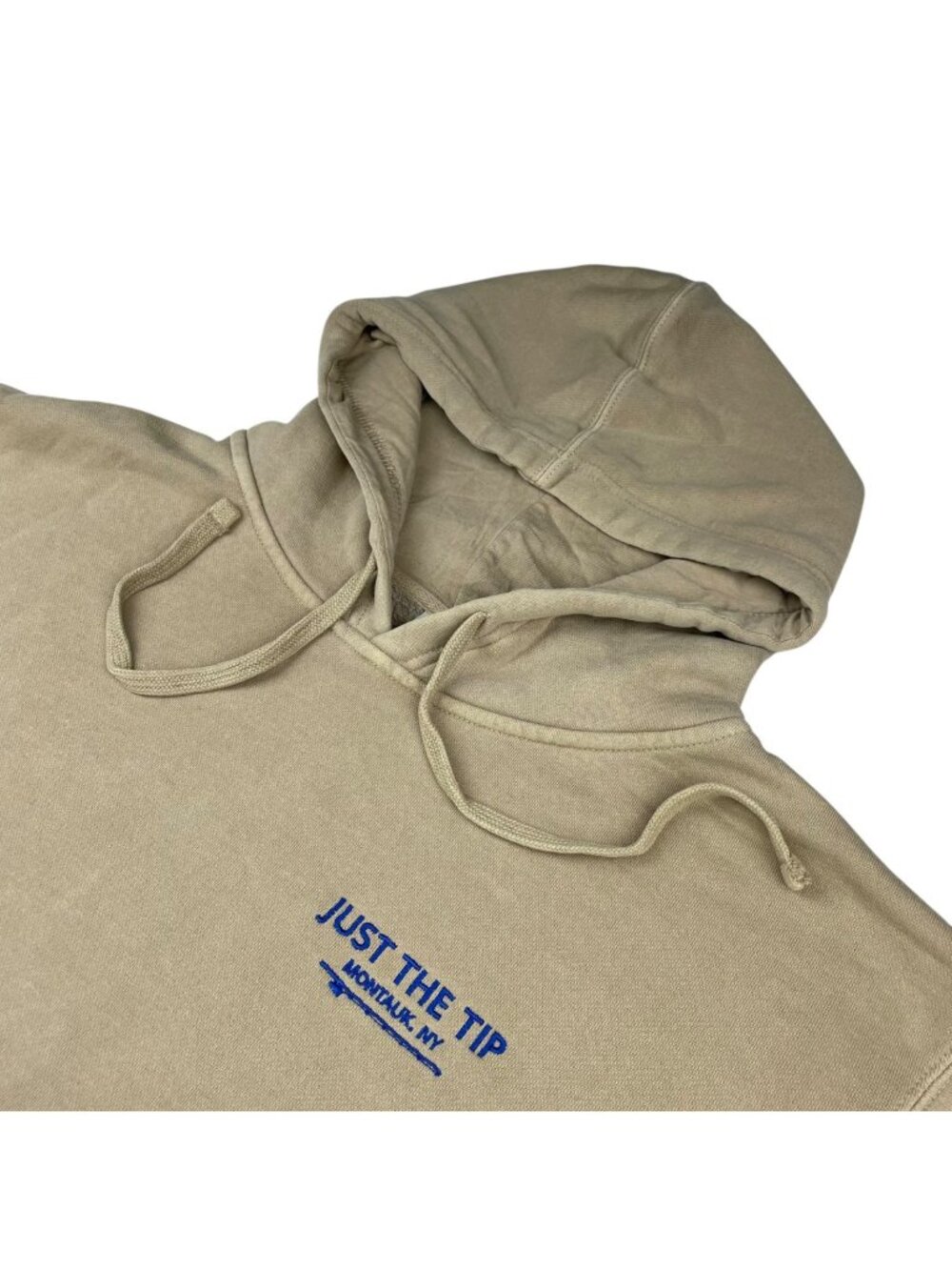 Independent x Just The Tip Surf Shop Men's Pullover Hoodie Beige • Large